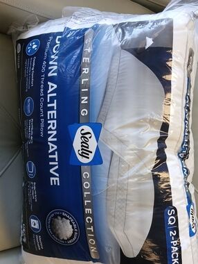 Sealy Sterling Collection White Down Alternative Pillow - 2-Pack